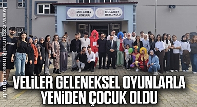 Veliler geleneksel oyunlarla yeniden çocuk oldu