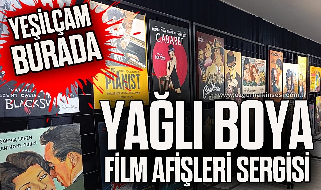 Yağlı Boya Film Afişleri Sergisi