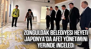 Zonguldak Belediyesi Heyeti Japonya’da Afet Yönetimini Yerinde İnceledi