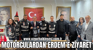 Zonguldak Riders’tan Zonguldak Belediye Başkanı Tahsin Erdem’e Ziyaret