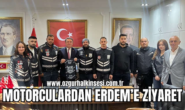 Zonguldak Riders’tan Zonguldak Belediye Başkanı Tahsin Erdem’e Ziyaret