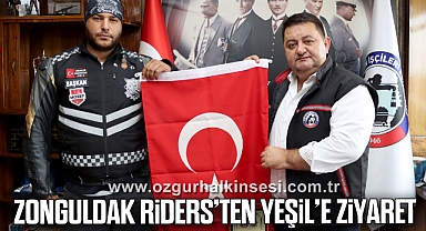 ZONGULDAK RİDERS’TEN YEŞİL’E ZİYARET