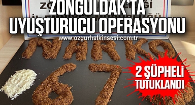 Zonguldak’ta Uyuşturucu Operasyonu: 2 Şüpheli Tutuklandı