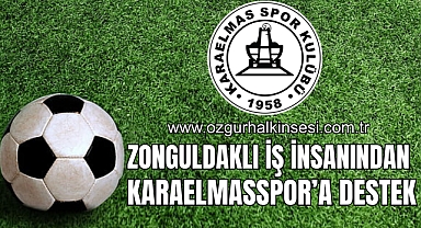 Zonguldaklı iş insanından Karaelmasspor’a destek