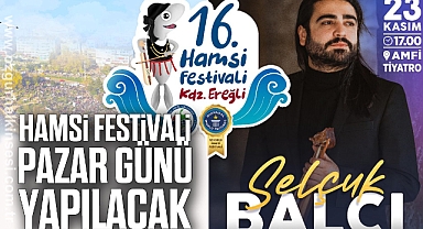 16. HAMSİ FESTİVALİ 23 KASIM PAZAR GÜNÜ YAPILACAK