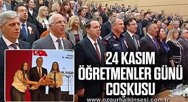 24 Kasım Öğretmenler Günü Coşkusu