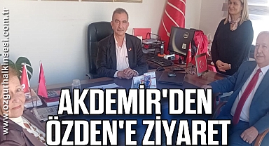 Akdemir'den Özden'e Ziyaret