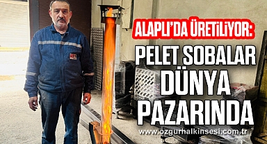 Alaplı'da üretiliyor: Pelet sobalar dünya pazarında