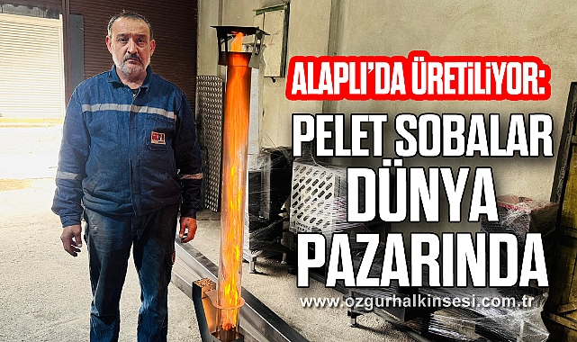 Alaplı'da üretiliyor: Pelet sobalar dünya pazarında