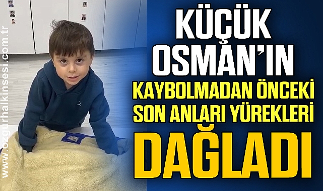 Annesiyle birlikte ölü bulunmuştu, küçük çocuğun görüntüsü yürekleri sızlattı