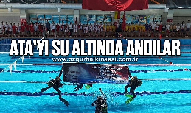 ATA'YI SU ALTINDA ANDILAR