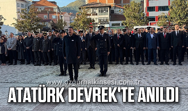 Atatürk Devrek'te Anıldı