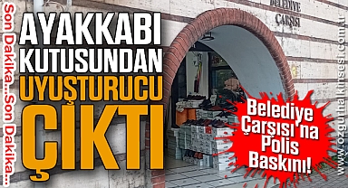 Ayakkabı Kutusundan Uyuşturucu Çıktı