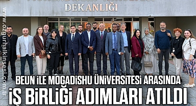 BEUN ile Mogadishu Üniversitesi Arasında İş Birliği Adımları Atıldı