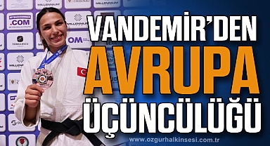BEUN Spor Bilimleri Fakültesi Öğrencisi Vandemir’den Avrupa üçüncülüğü