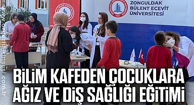 Bilim Kafeden Çocuklara Ağız ve Diş Sağlığı Eğitimi
