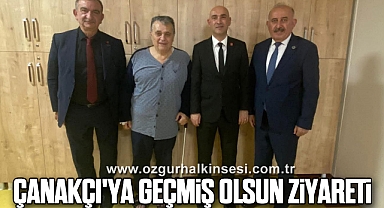 Çanakçı'ya Geçmiş Olsun Ziyareti