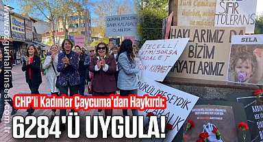 CHP’li Kadınlar Çaycuma'dan Haykırdı: 6284'ü Uygula!