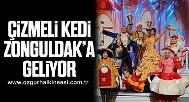 ÇİZMELİ KEDİ ZONGULDAK’A GELİYOR