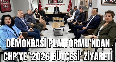 Demokrasi Platformu'ndan CHP'ye '2026 Bütçesi' Ziyareti