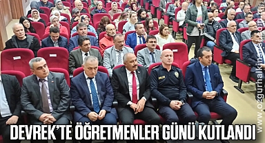 Devrek’te Öğretmenler Günü kutlandı