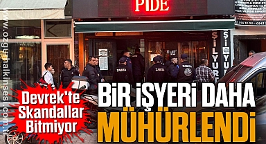 Devrek'te Skandallar Bitmiyor: Bir İşyeri Daha Mühürlendi
