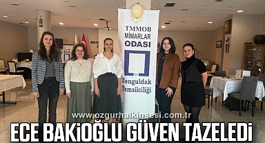 ECE BAKİOĞLU GÜVEN TAZELEDİ 