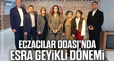 Eczacılar Odası'nda Esra Geyikli Dönemi