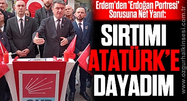 Erdem'den 'Erdoğan Portresi' Sorusuna Net Yanıt: 