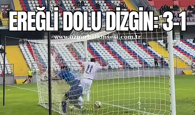 Ereğli Dolu Dizgin: 3-1