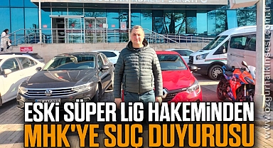 Eski Süper Lig Hakeminden MHK'ye Suç Duyurusu