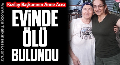 EVİNDE ÖLÜ BULUNDU