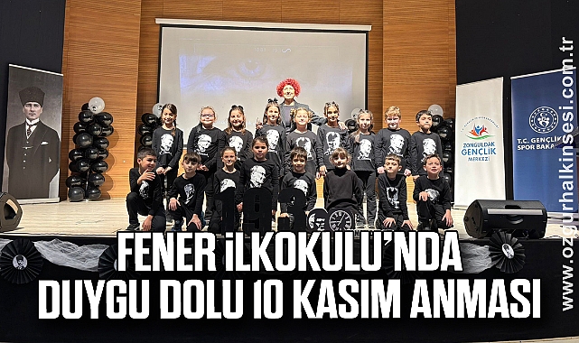 Fener İlkokulu’nda duygu dolu 10 Kasım anması