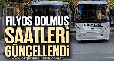 Filyos Dolmuş Saatleri Güncellendi