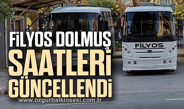 Filyos Dolmuş Saatleri Güncellendi