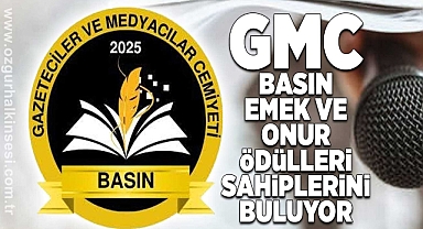GMC Basın Emek ve Onur Ödülleri Sahiplerini Buluyor
