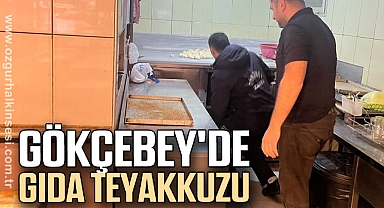 Gökçebey'de Gıda Teyakkuzu