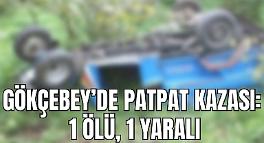 Gökçebey’de patpat kazası: 1 ölü, 1 yaralı