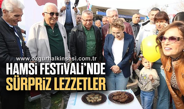 HAMSİ FESTİVALİ’NDE SÜRPRİZ LEZZETLER