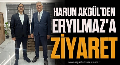 Harun Akgül’den Eryılmaz'a ziyaret