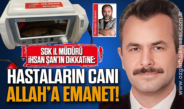 HASTALARIN CANI ALLAH’A EMANET!