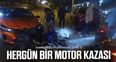 HERGÜN BİR MOTOR KAZASI