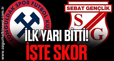 İlk Yarı Bitti! İşte Skor