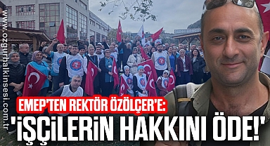 'İşçilerin Hakkını Öde!'