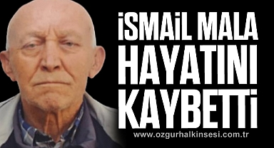 İsmail Mala hayatını kaybetti