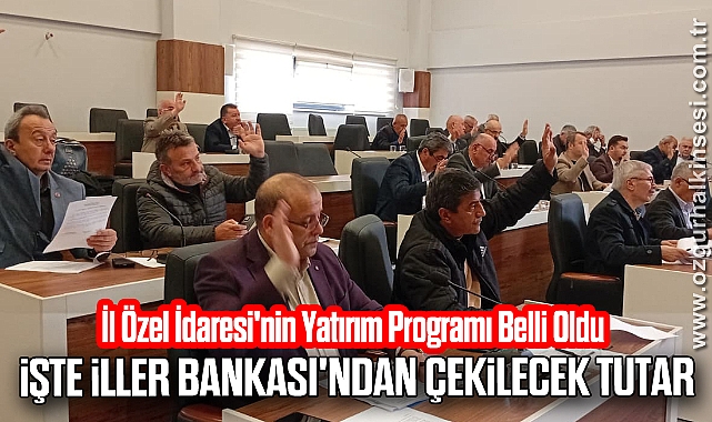 İşte İller Bankası'ndan Çekilecek Tutar...