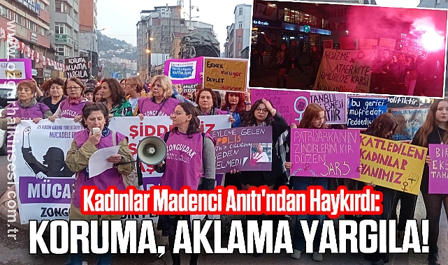 Kadınlar Madenci Anıtı'ndan Haykırdı: 