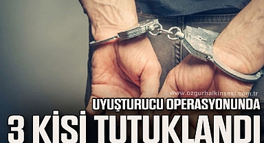Karabük'te uyuşturucu operasyonlarında 3 kişi tutuklandı