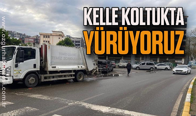 “KELLE KOLTUKTA YÜRÜYORUZ”