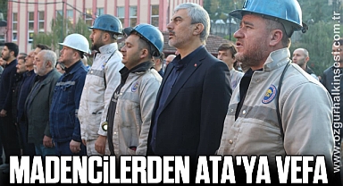 Madencilerden Ata'ya Vefa